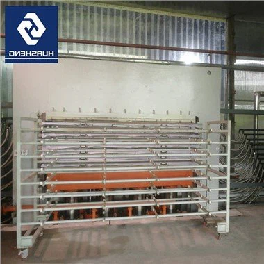 उच्च चमकदार लैमिनेट्स के लिए प्रेस मशीन