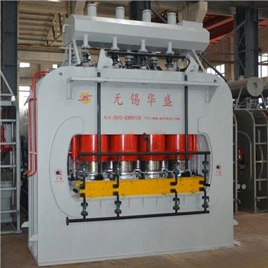 शॉर्ट साइकिल मेलामाइन लैमिनेटिंग हॉट प्रेस मशीन